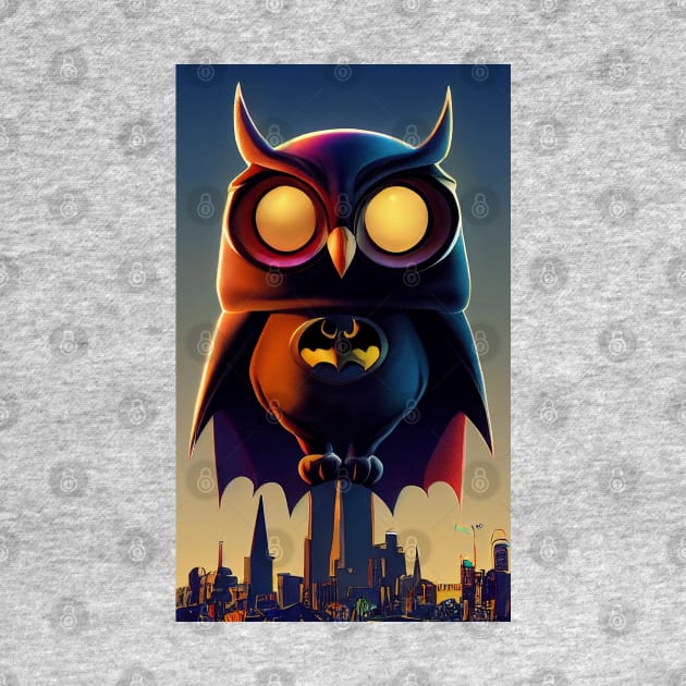 Owl Batman by orange-teal